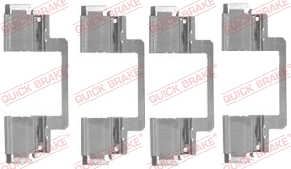 Accessory Kit, disc brake pad